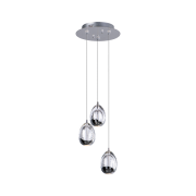 Светодиодный светильник BENETTI Modern Goccia подвесной хром, LED 4,8Вт/3 3000К, 920 Lm, коллекция MOD-001
