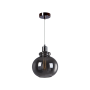 Cветильник BENETTI Modern Fusione подвесной серый/дымчатый, 1xE27, коллекция MOD-020
