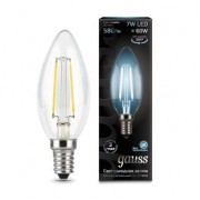 Лампа Gauss LED Filament Candle E14 7W 4100К 1/10/50