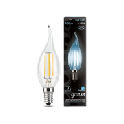 Лампа Gauss LED Filament Candle tailed E14 5W 4100K 1/10/50
