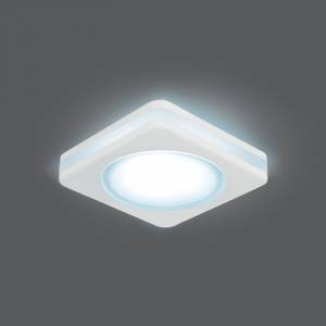 Светильник Gauss Backlight BL101 Квадрат. Белый, 5W, LED 4000K 1/60